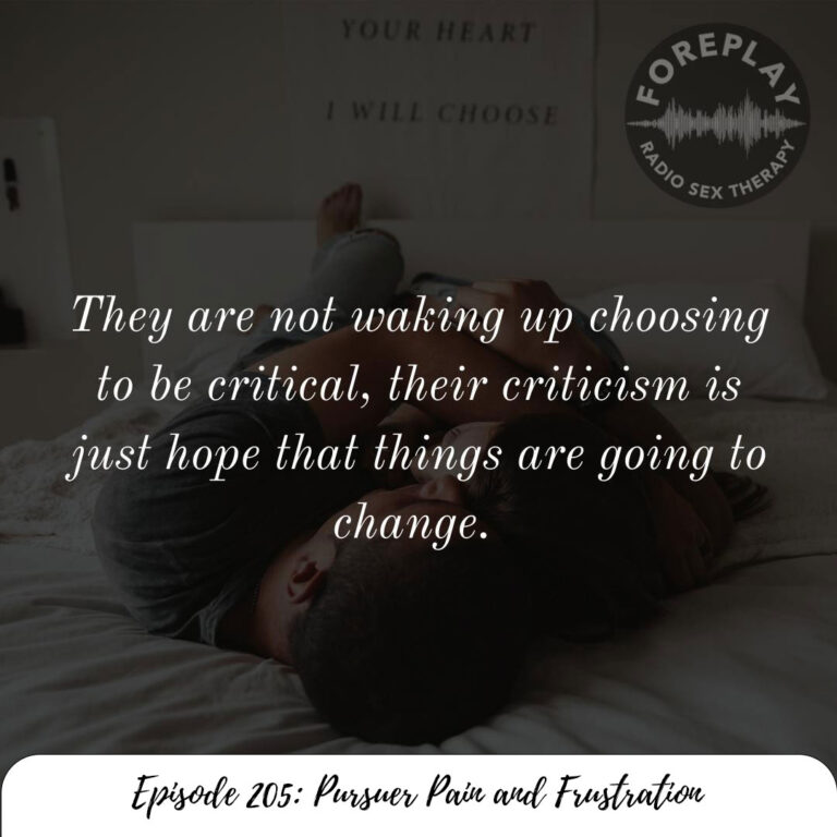 Read more about the article 205: Pursuer Pain and Frustration